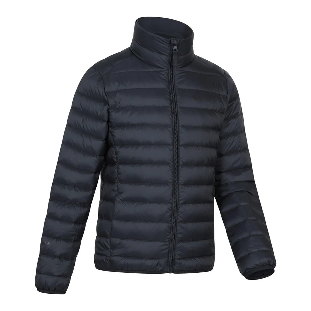 Jet Black - Lifestyle - Mountain Warehouse Childrens-Kids Featherweight Down Jacket