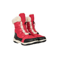 Red - Front - Mountain Warehouse Womens-Ladies Snowflake Snow Boots