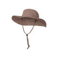 Brown - Close up - Mountain Warehouse Mens Australian Hat