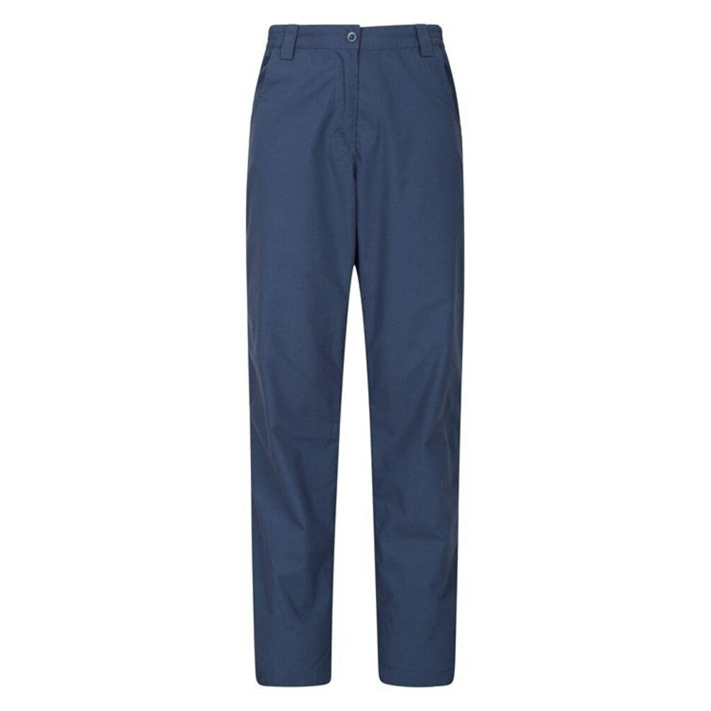 Navy - Front - Mountain Warehouse Womens-Ladies Quest Lightweight Trousers