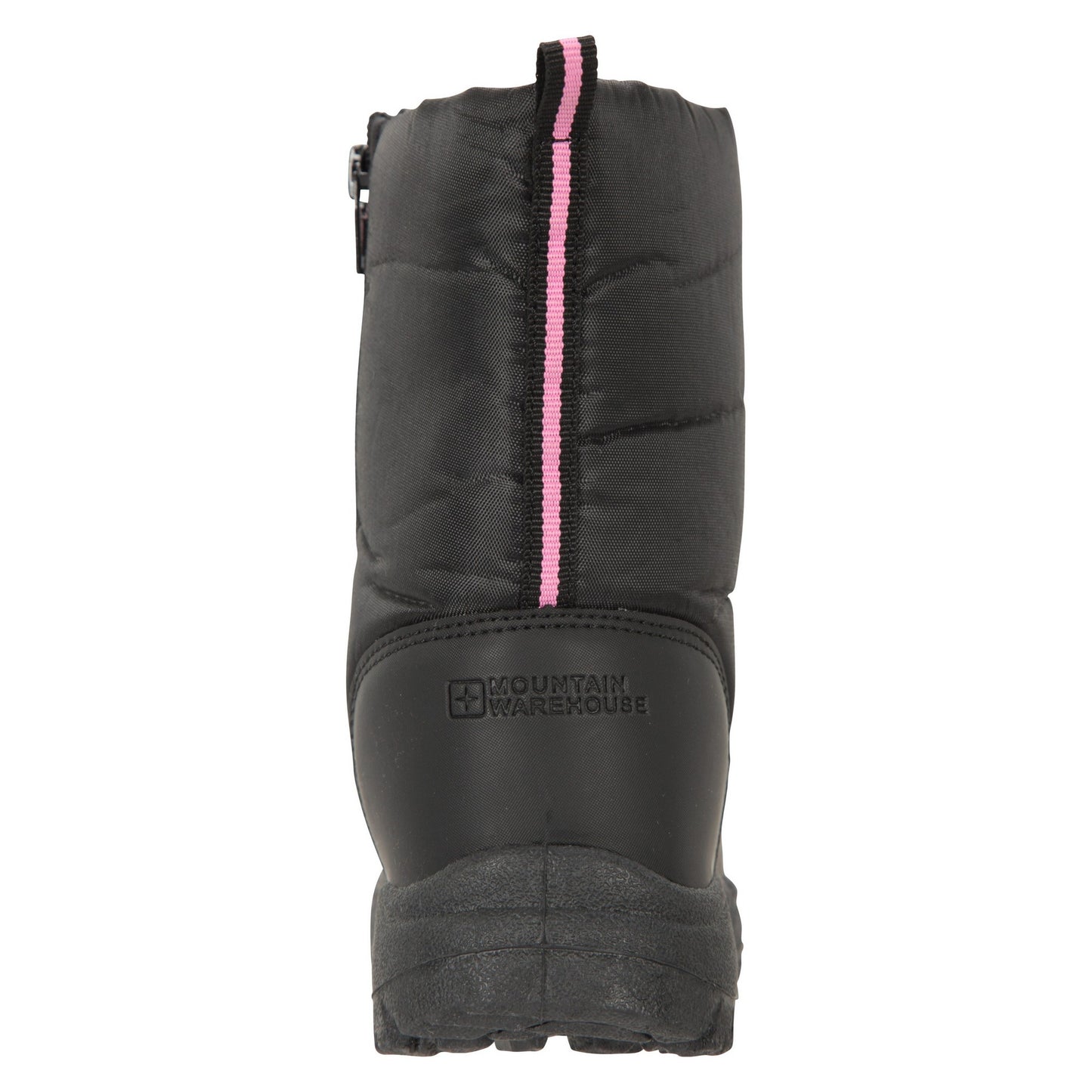Bright Pink - Back - Mountain Warehouse Childrens-Kids Snowball Snow Boots
