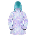 Blue - Front - Mountain Warehouse Childrens-Kids Dale Lightweight Waterproof Jacket