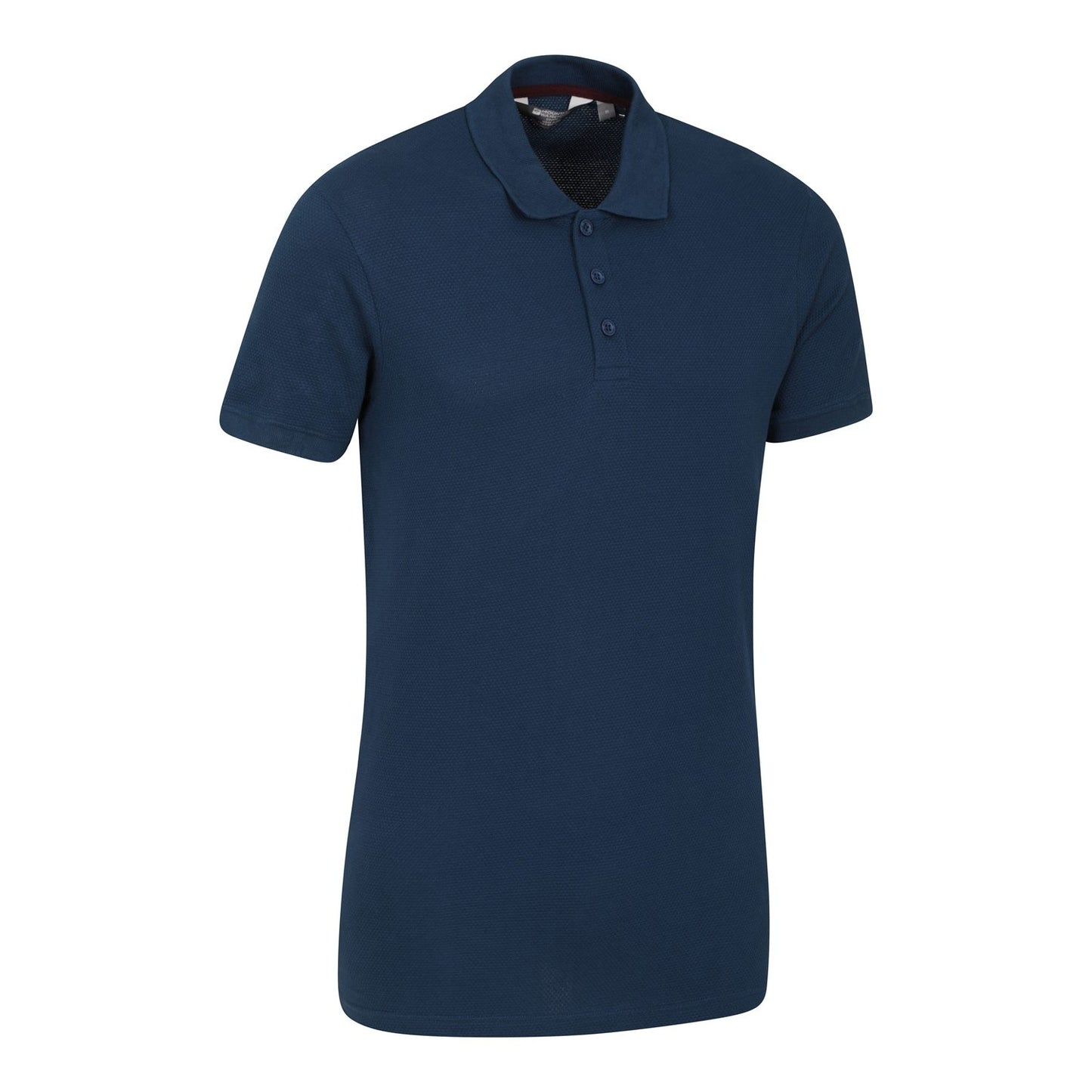Navy - Side - Mountain Warehouse Mens Whitby Polo Shirt