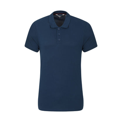 Navy - Front - Mountain Warehouse Mens Whitby Polo Shirt