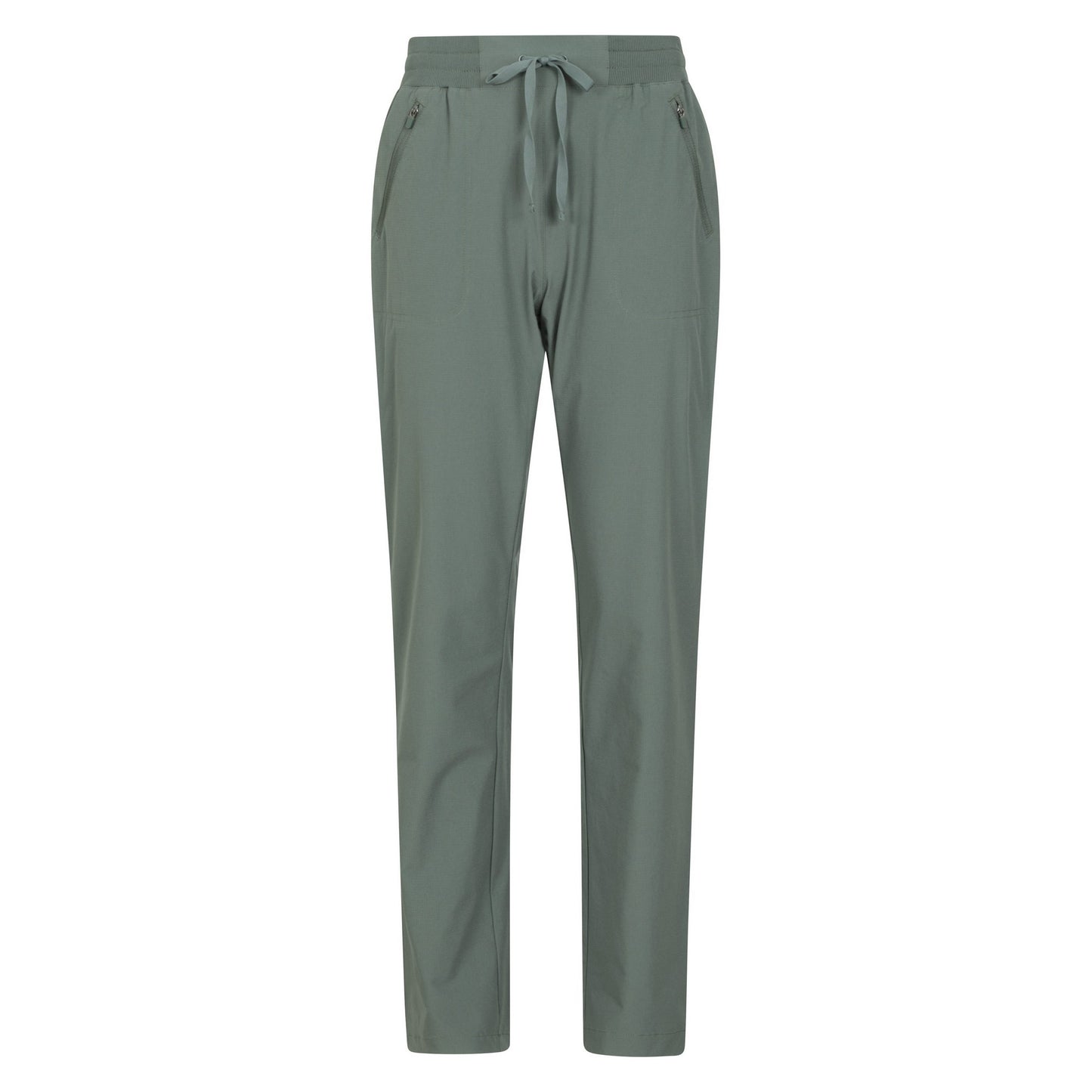 Green - Front - Mountain Warehouse Womens-Ladies Explore Hiking Trousers