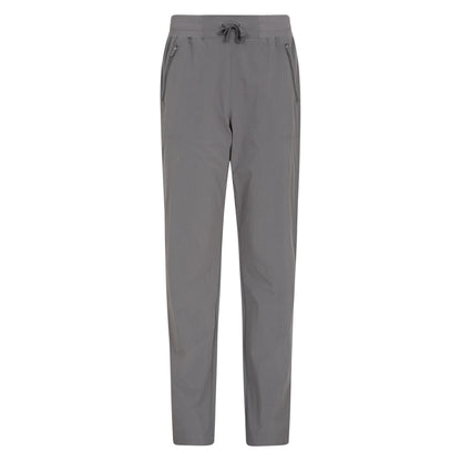 Grey - Front - Mountain Warehouse Womens-Ladies Explore Hiking Trousers