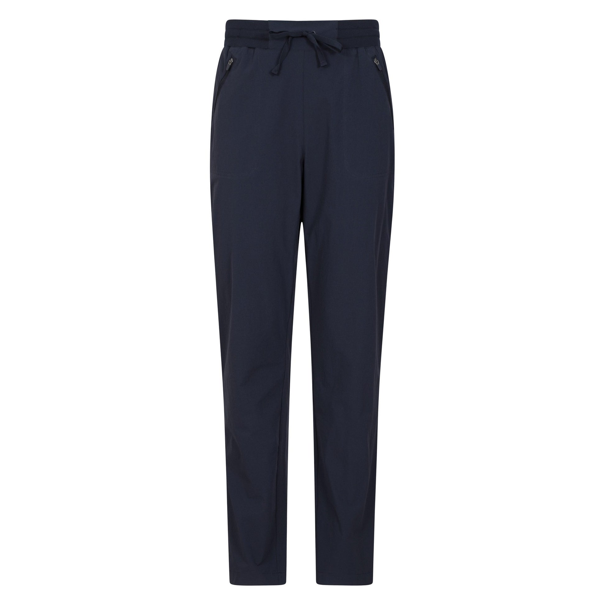 Dark Blue - Front - Mountain Warehouse Womens-Ladies Explore Hiking Trousers