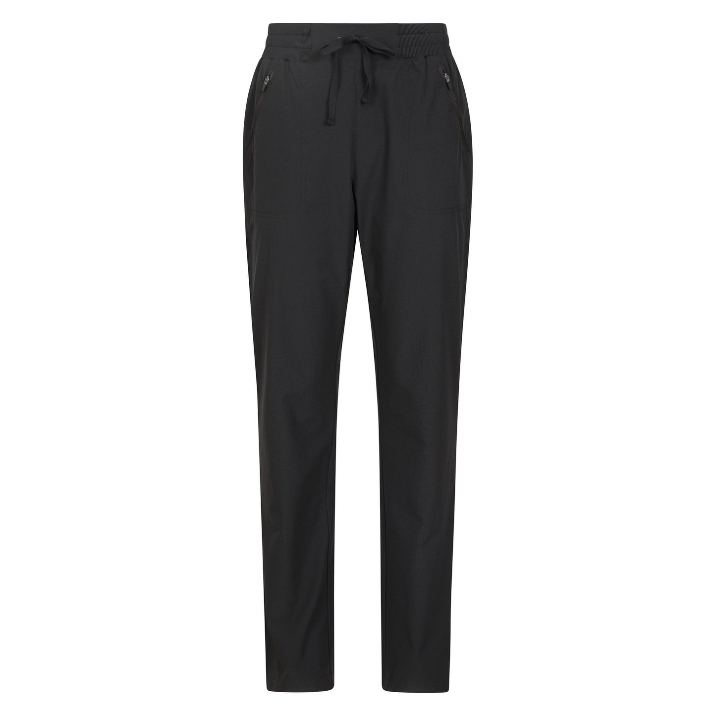 Black - Front - Mountain Warehouse Womens-Ladies Explore Hiking Trousers
