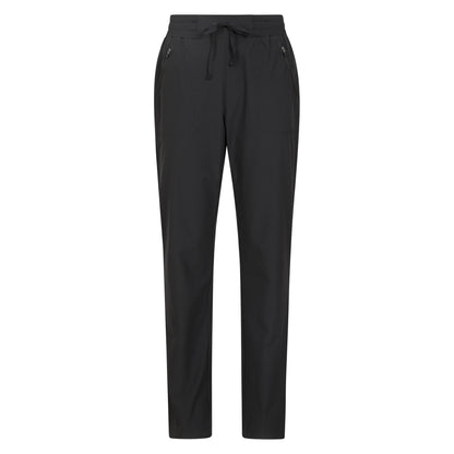 Black - Front - Mountain Warehouse Womens-Ladies Explore Hiking Trousers