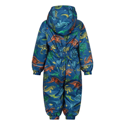 Cobalt - Back - Mountain Warehouse Childrens-Kids Spright Animals Waterproof Rain Suit