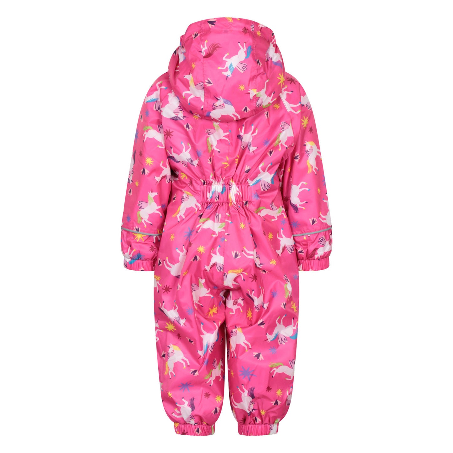 Pink - Back - Mountain Warehouse Childrens-Kids Spright Animals Waterproof Rain Suit