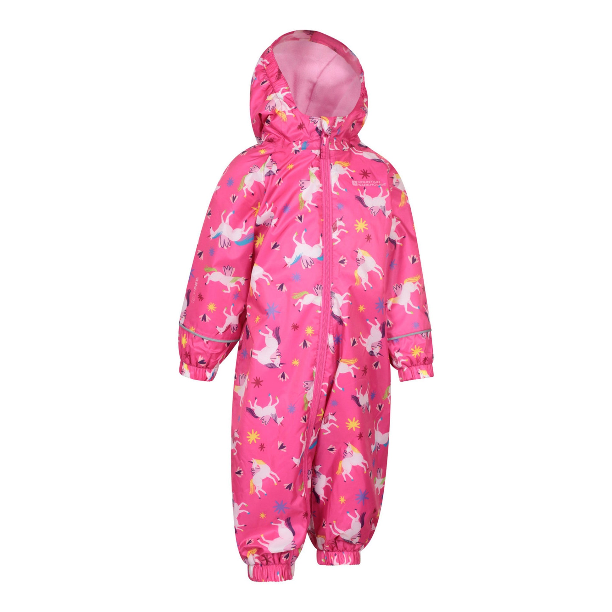 Pink - Lifestyle - Mountain Warehouse Childrens-Kids Spright Animals Waterproof Rain Suit