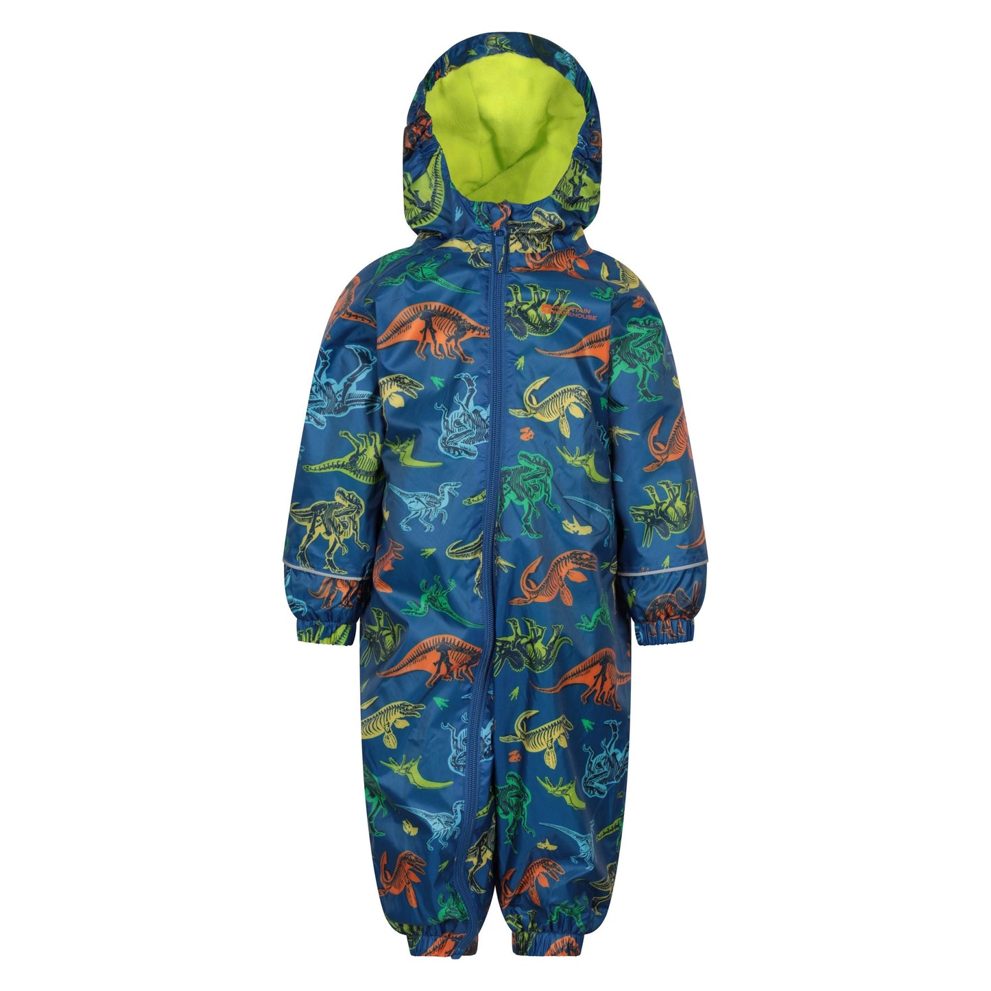 Cobalt - Front - Mountain Warehouse Childrens-Kids Spright Animals Waterproof Rain Suit