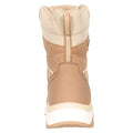 Beige - Back - Mountain Warehouse Womens-Ladies Meteor Softshell Waterproof Walking Boots