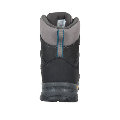 Dark Grey - Side - Mountain Warehouse Mens Storm Extreme Suede Waterproof Hiking Boots