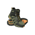 Khaki - Close up - Mountain Warehouse Mens Trekker II Softshell Hiking Boots