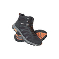 Black - Close up - Mountain Warehouse Mens Trekker II Softshell Hiking Boots
