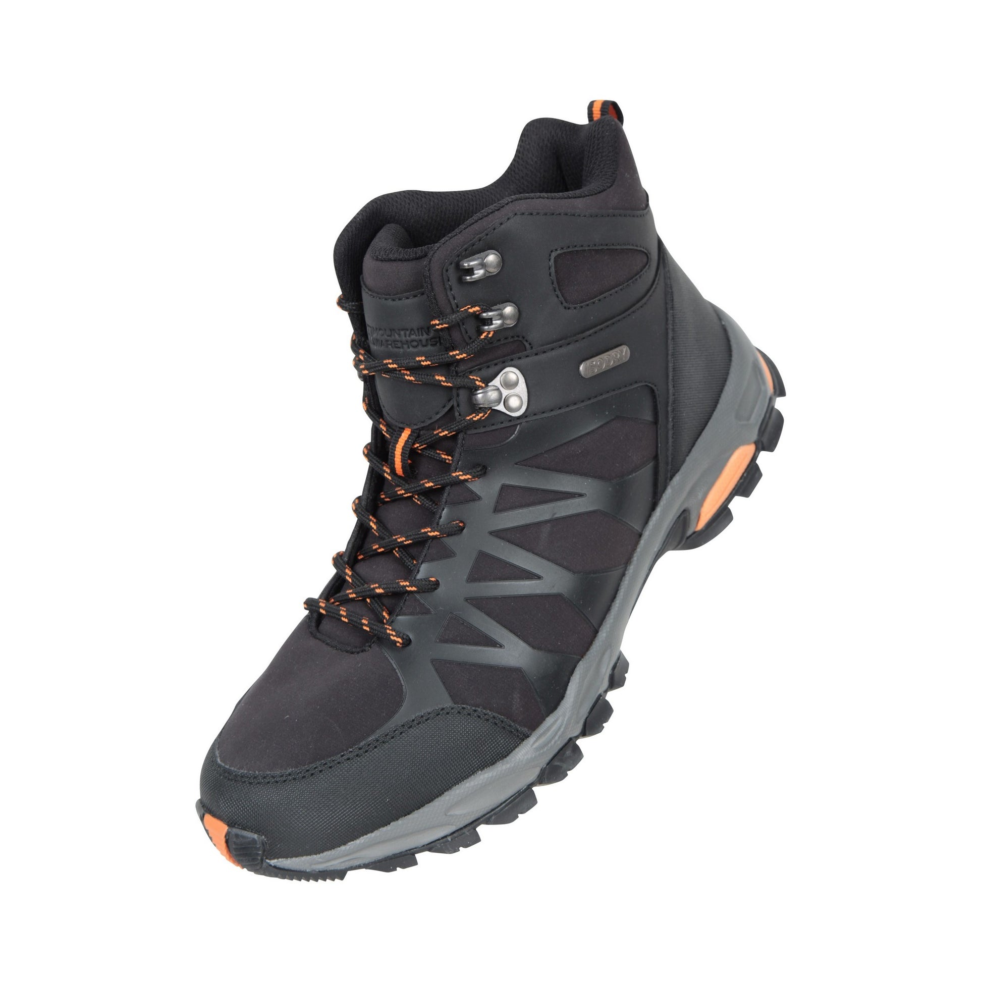 Black - Front - Mountain Warehouse Mens Trekker II Softshell Hiking Boots