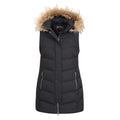 Black - Pack Shot - Mountain Warehouse Womens-Ladies Isla Extreme Gilet