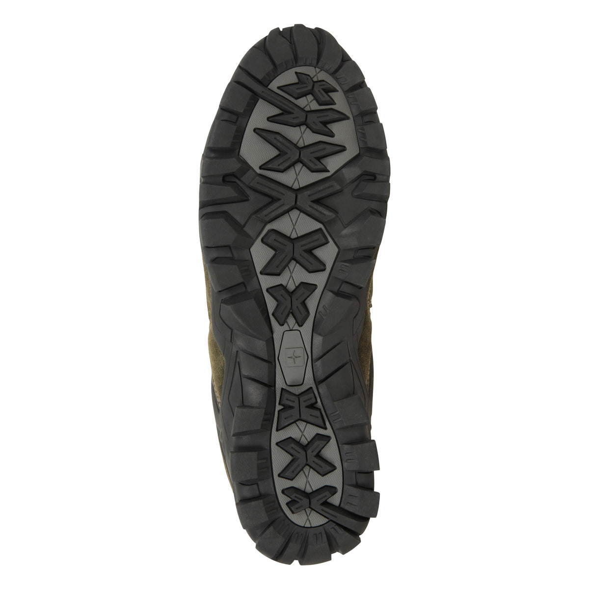 Khaki - Close up - Mountain Warehouse Mens Curlews Waterproof Suede Walking Shoes