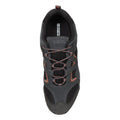Dark Grey - Close up - Mountain Warehouse Mens Curlews Waterproof Suede Walking Shoes