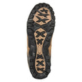 Dark Beige - Close up - Mountain Warehouse Mens Curlews Waterproof Suede Walking Shoes