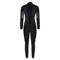 Black - Back - Mountain Warehouse Womens-Ladies Printed Full Wetsuit