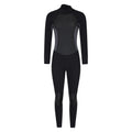 Black - Front - Mountain Warehouse Womens-Ladies Printed Full Wetsuit