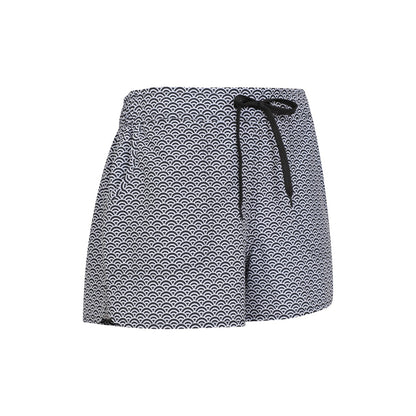 Jet Black - Lifestyle - Mountain Warehouse Womens-Ladies Patterned Stretch Boardshorts