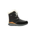 Brown - Pack Shot - Mountain Warehouse Womens-Ladies Ice Crystal Waterproof Snow Boots