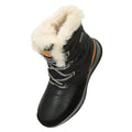 Brown - Close up - Mountain Warehouse Womens-Ladies Ice Crystal Waterproof Snow Boots