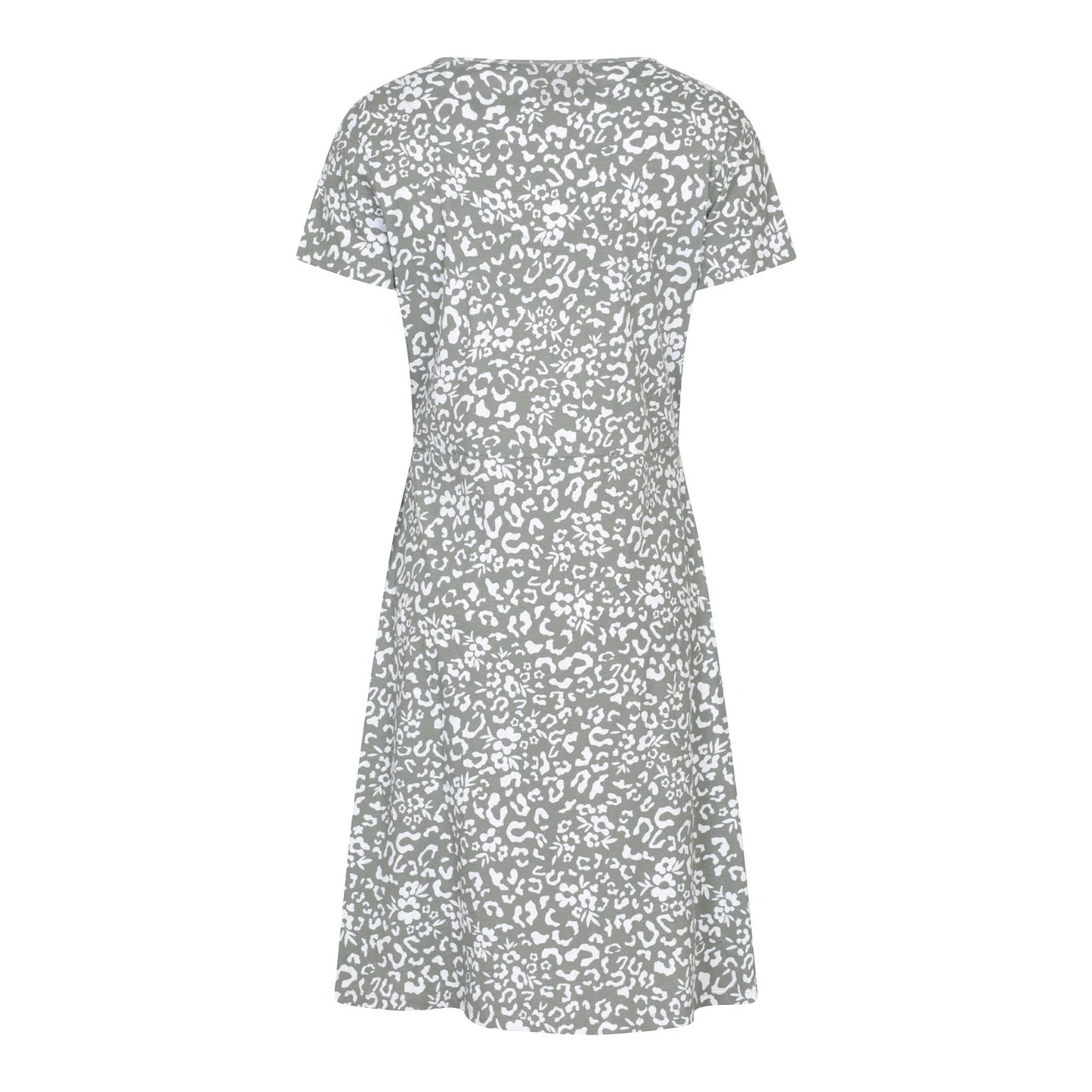 Light Khaki - Back - Mountain Warehouse Womens-Ladies Flora Denim UV Protection Midi Dress
