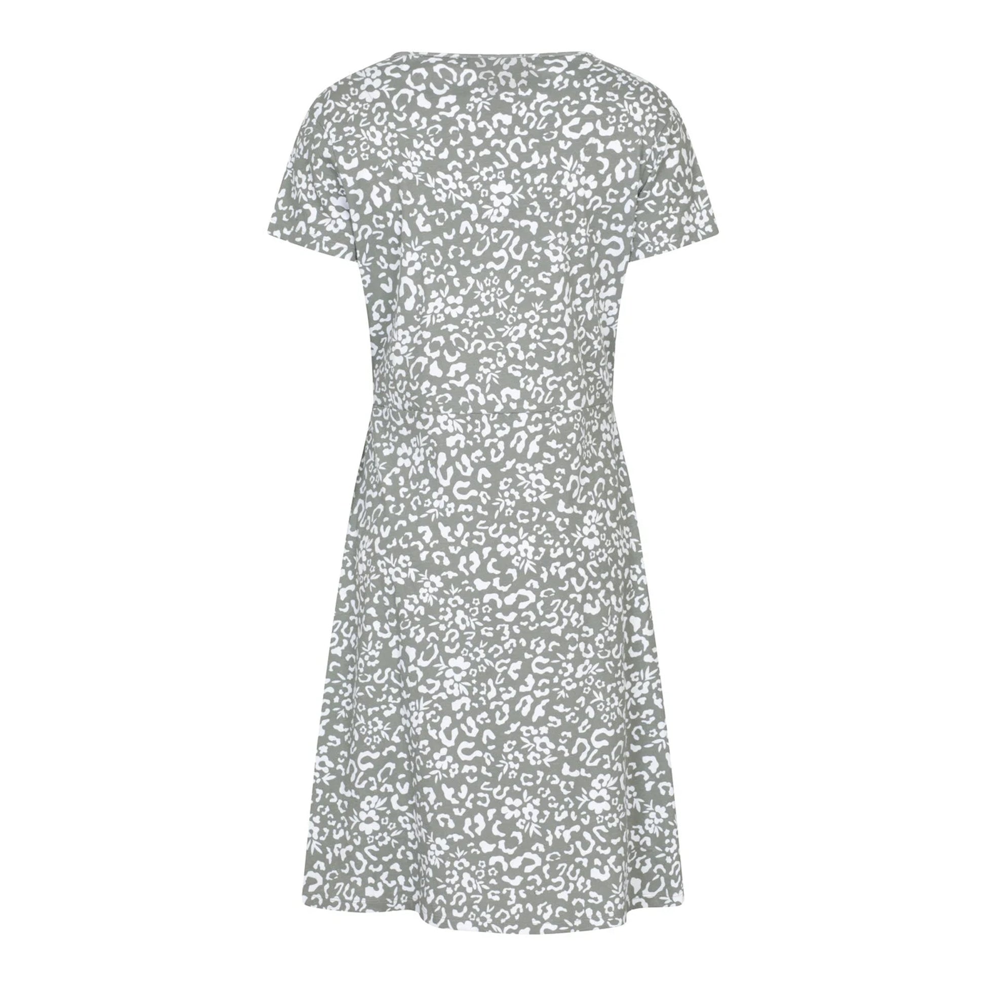 Light Khaki - Back - Mountain Warehouse Womens-Ladies Flora Denim UV Protection Midi Dress