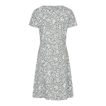 Light Khaki - Back - Mountain Warehouse Womens-Ladies Flora Denim UV Protection Midi Dress
