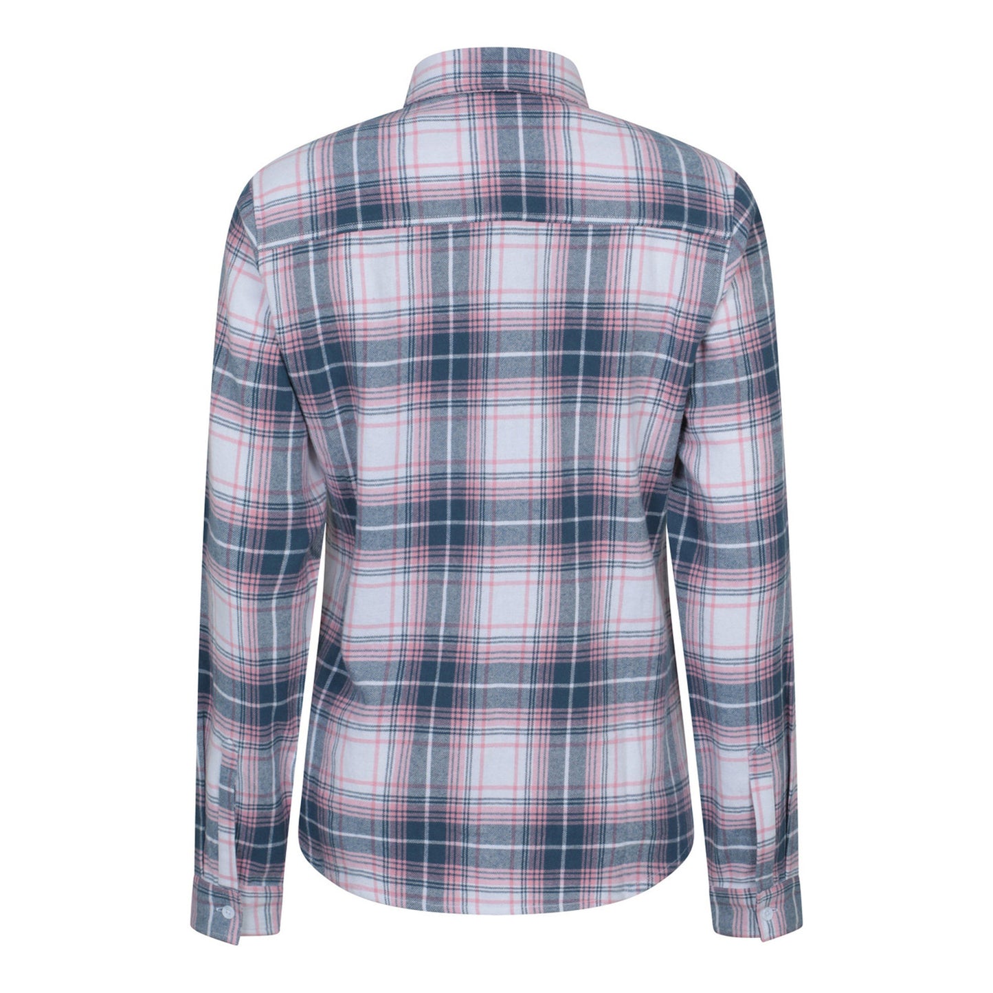 Off White - Back - Mountain Warehouse Womens-Ladies Willow Flannel Shirt