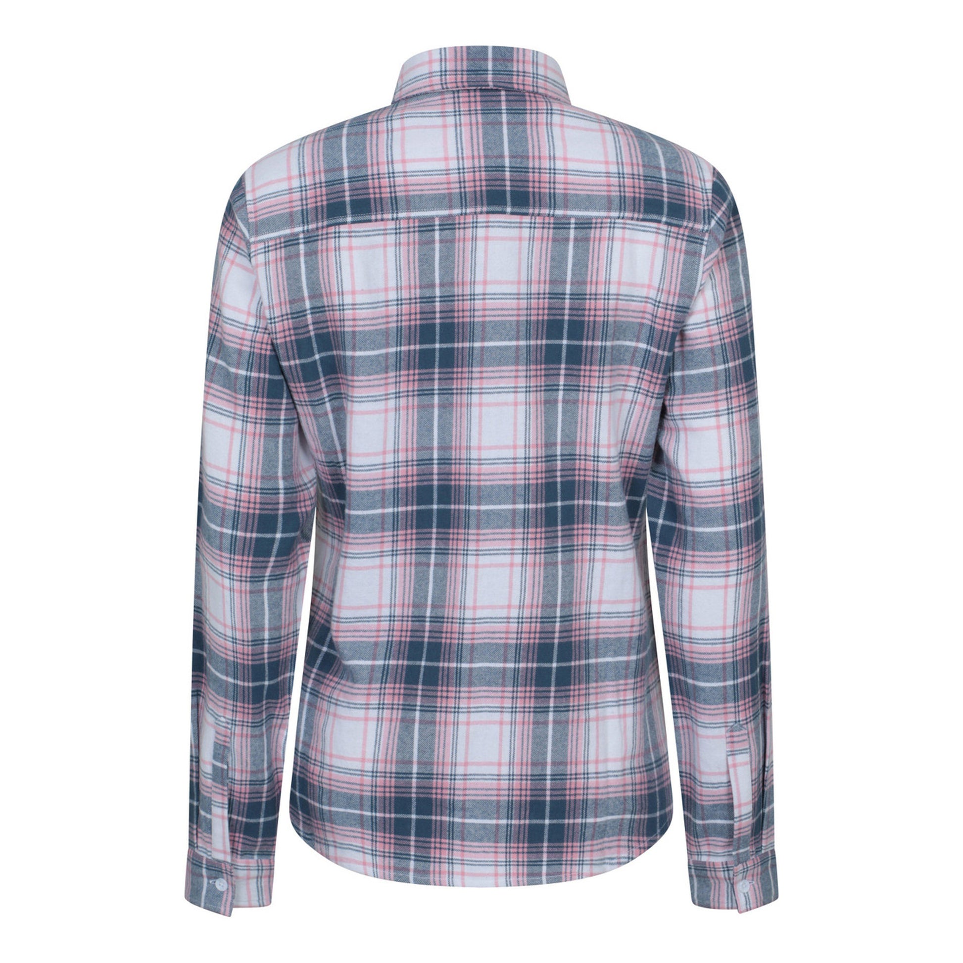Off White - Back - Mountain Warehouse Womens-Ladies Willow Flannel Shirt