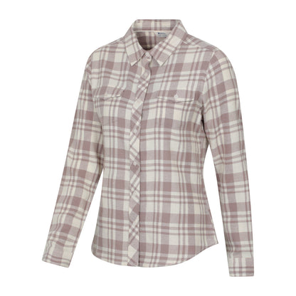 Beige - Lifestyle - Mountain Warehouse Womens-Ladies Willow Flannel Shirt