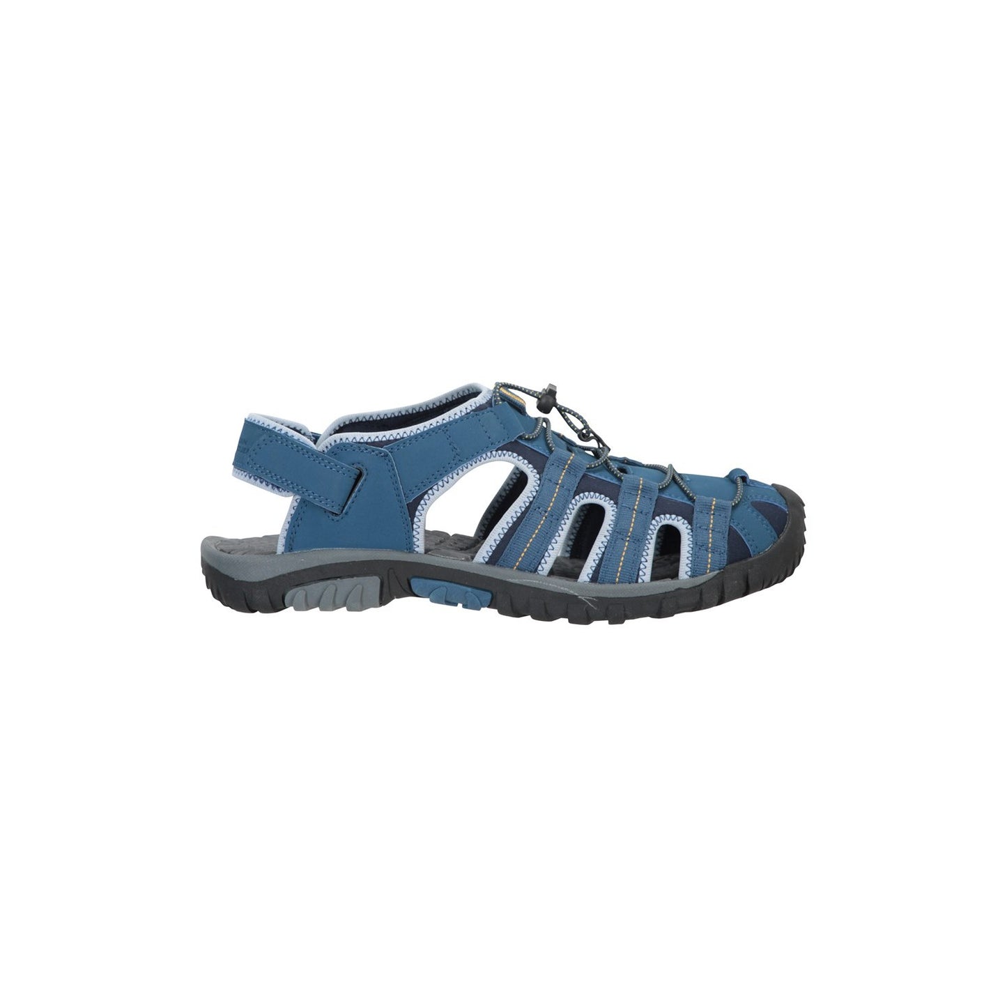 Blue - Pack Shot - Mountain Warehouse Mens Trek Sandals