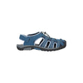 Blue - Pack Shot - Mountain Warehouse Mens Trek Sandals