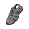 Grey - Front - Mountain Warehouse Mens Trek Sandals