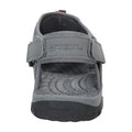 Grey - Back - Mountain Warehouse Mens Trek Sandals
