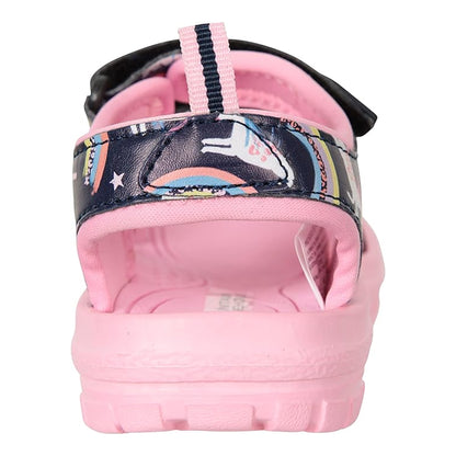 Purple - Lifestyle - Mountain Warehouse Childrens-Kids Sand Unicorn Sandals