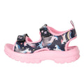 Purple - Pack Shot - Mountain Warehouse Childrens-Kids Sand Unicorn Sandals