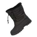 Black - Close up - Mountain Warehouse Womens-Ladies Whistler Adaptive Snow Boots