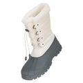 White - Close up - Mountain Warehouse Womens-Ladies Whistler Adaptive Snow Boots