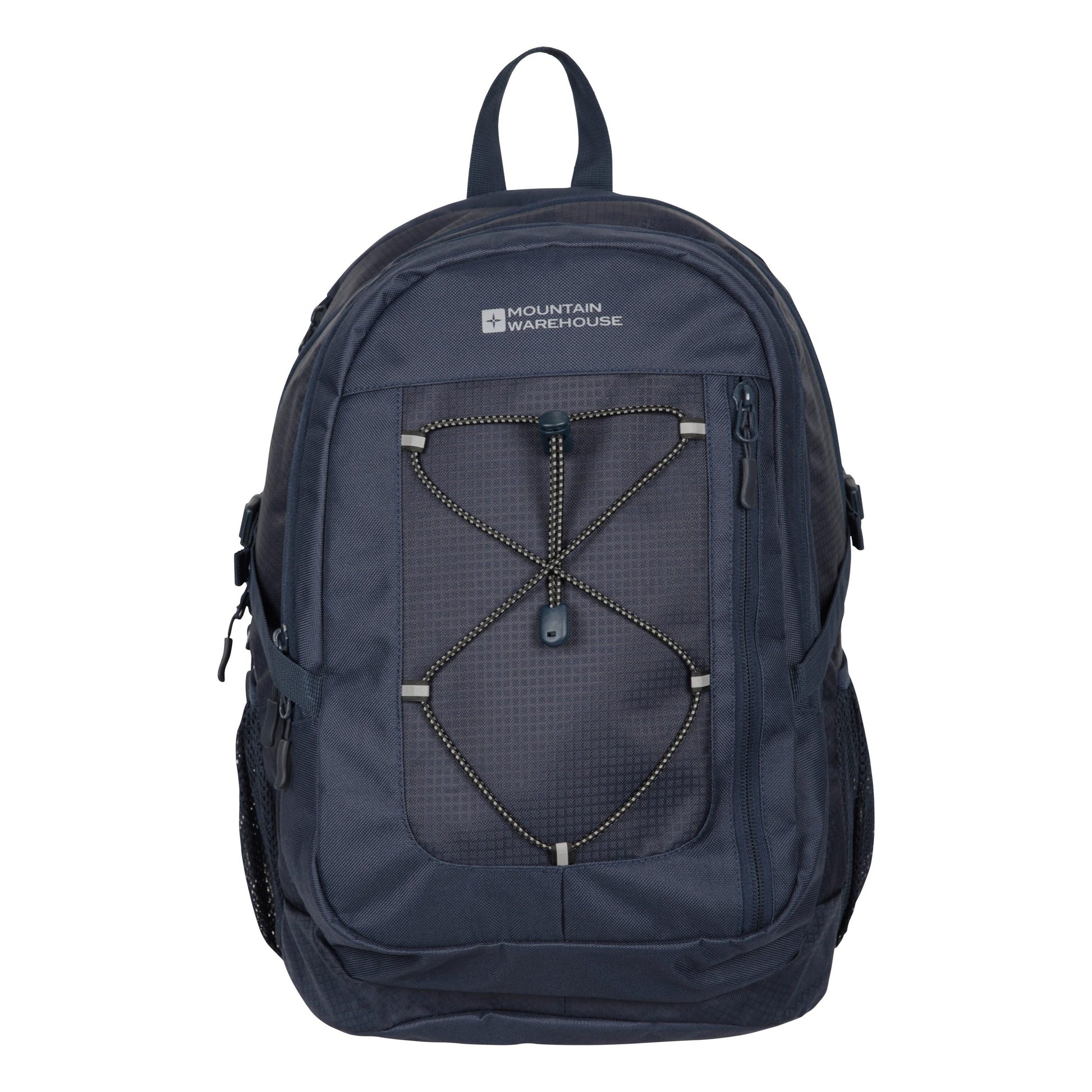 Navy - Front - Mountain Warehouse Peregrine Logo Backpack