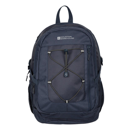 Navy - Front - Mountain Warehouse Peregrine Logo Backpack