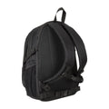 Black - Back - Mountain Warehouse Peregrine Logo Backpack