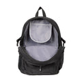 Black - Lifestyle - Mountain Warehouse Peregrine Logo Backpack