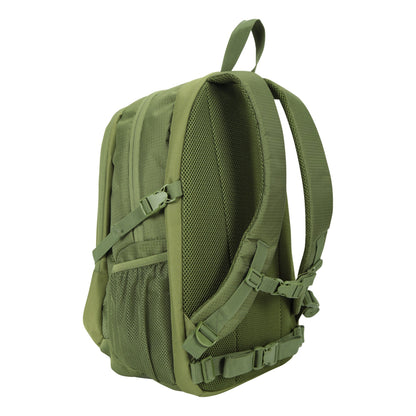 Green - Back - Mountain Warehouse Peregrine Logo Backpack